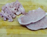 Spenótos, húsos tészta recept fázis 1 fotója