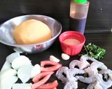 Foto del paso 1 de la receta: Causa a base de Salsa Madre con Langostinos al Ostión👍🇵🇪