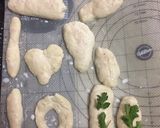 A picture of step 3 of Pretzel (No Knead dough).