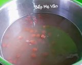 Hình bước làm 3 của món Tàu hủ trân châu đường đen