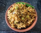 A picture of step 11 of Methi matar pulao.