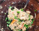รูปขั้นตอนการทำที่ 3 ของ น้ำพริกปลาทูแห้งผักสด