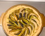 Őszi mandulakrémes gyümölcspite 🍂 recept fázis 7 fotója