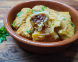 Foto del paso 9 de la receta: Golubtsy - hojas de col rellena - niños envueltos en hojas de repollo