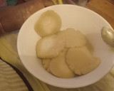 A picture of step 4 of Cassava chapati #cassavatheme.