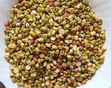 অঙ্কুরোদ্গম মুগ ও মুসুর কড়াই (ankurodgom moong musur kadai recippe in bengali) রেসিপির ধাপ 1 ছবি