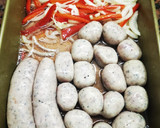 Foto del paso 2 de la receta: Chorizos al horno en vino rosado