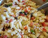 A picture of step 3 of Easy Pasta Salad.