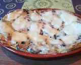 Pas rețetă Lasagna-pasticcio cu sos alb de brânzeturi, șuncă și ciuperci 5 fotografie