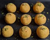A picture of step 5 of Desi Ghee Besan Ladoos.