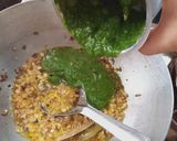 A picture of step 5 of Palak Paneer.