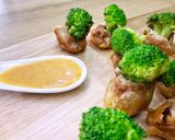 Hình bước làm 7 của món Chậu bông cải xinh
