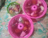 Foto langkah ke 3 dari resep Puding Buah.