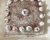 A picture of step 17 of Black forest chocolate sponge cake.