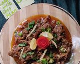 A picture of step 7 of Mutton karahi.