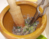 Foto del paso 3 de la receta: Arroz meloso del mar con albóndigas de boquerones