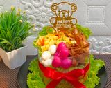Foto langkah ke 9 dari resep 275. Birthday cake mie goreng || pengganti cake ultah.