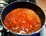 A picture of step 7 of Mike's Beef Onion Mushroom Soup.
