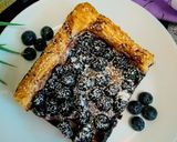 A picture of step 8 of Puff Pastry Blueberry Tart.