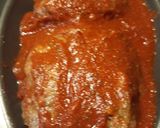 A picture of step 5 of Two Meatloaf in one pan.