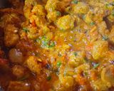 A picture of step 6 of Soya Chunks Curry.
