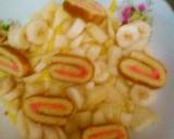 Vanila fruit cake custard recipe step 4 photo