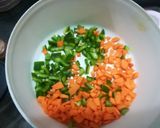 A picture of step 3 of Red beans salad.