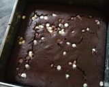 A picture of step 13 of Chocolate fugde brownie(without oven).
