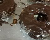 A picture of step 3 of Oreo Bread Donut.