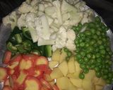 A picture of step 1 of Pav Bhaji.