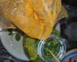 A picture of step 4 of LEMON soda drink 😍.
