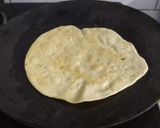 A picture of step 4 of Stuff tortilla wrap.