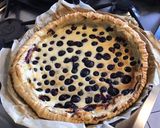 Une image de l'étape 9 de Tarte aux myrtilles,lemon curd et fromage blanc.