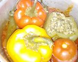 عکس مرحله 1 از دستور دلمه بادمجان خال خالی