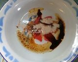 Foto langkah ke 2 dari resep Nasi Putih, Dadar Mie, Sosis Goreng (Bekal Makan Anak).