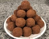 Foto del paso 6 de la receta: Bolitas de manjar y cacao (cocadas de manjar y cacao)