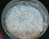 A picture of step 1 of Kesariya Mava Rice Kheer.