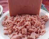 Foto del paso 2 de la receta: Crema con Jamón para ravioles de atún