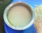 A picture of step 1 of Besan ladoo.