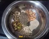 A picture of step 1 of Traditional Thandai Syrup With Thandai Milk.
