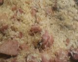 A picture of step 4 of Roasted Rice, Peas, and Ham.
