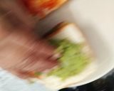 A picture of step 4 of Vegetable cheese sandwich for kids.