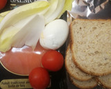 Foto del paso 1 de la receta: Sándwich de salmón y huevo