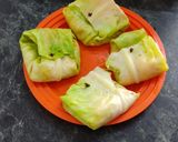 বাঁধাকপি ও মুসুর ডালের পাতুরি (badhakopi o masoor daler paturi recipe in Bengali) রেসিপির ধাপ 3 ছবি