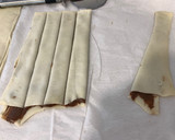 Foto del paso 4 de la receta: Trenza de canela y espirales de chocolate con masa de hojaldre