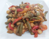 Foto del paso 4 de la receta: Wok de garbanzos con verduras al curry🥦🥘
