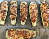 Töltött cukkinicsónak recept fázis 4 fotója