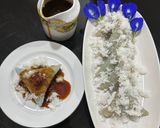 Foto langkah ke 4 dari resep Kue Lopis Bunga Telang.