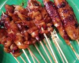 Foto langkah ke 6 dari resep Sate Jamur Tiram.