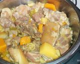 Foto del paso 8 de la receta: Arroz con cerdo, zanahoria y papa